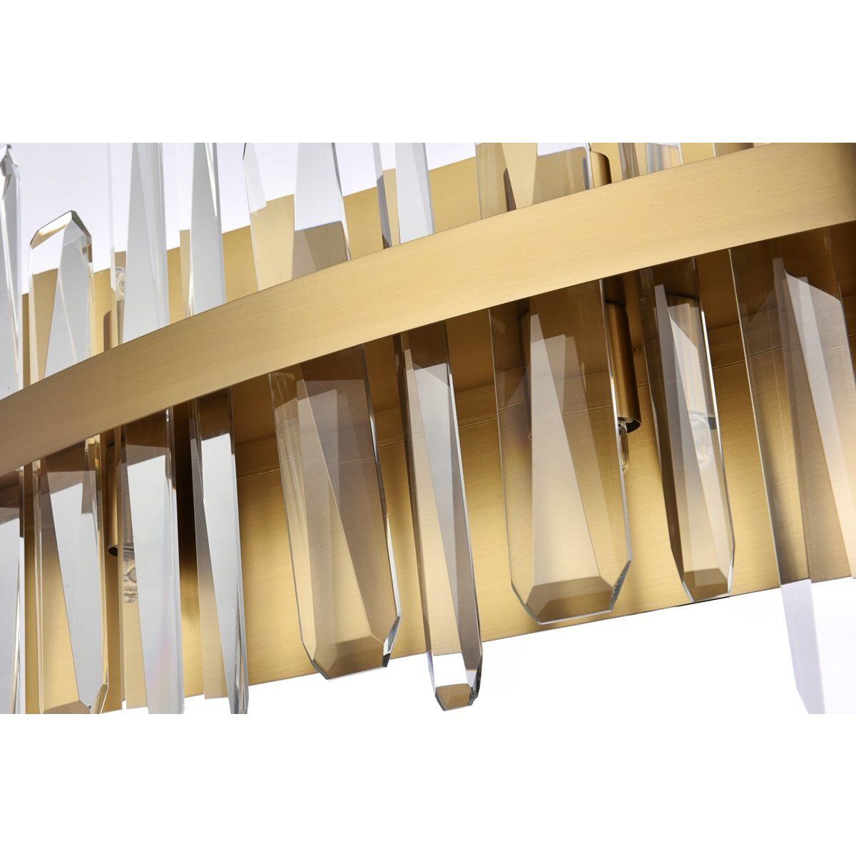 Serena 6 Light 24 inch Satin Gold Bath Sconce Wall Light