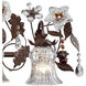 Cristallo Fiore Vanity Light Wall Light