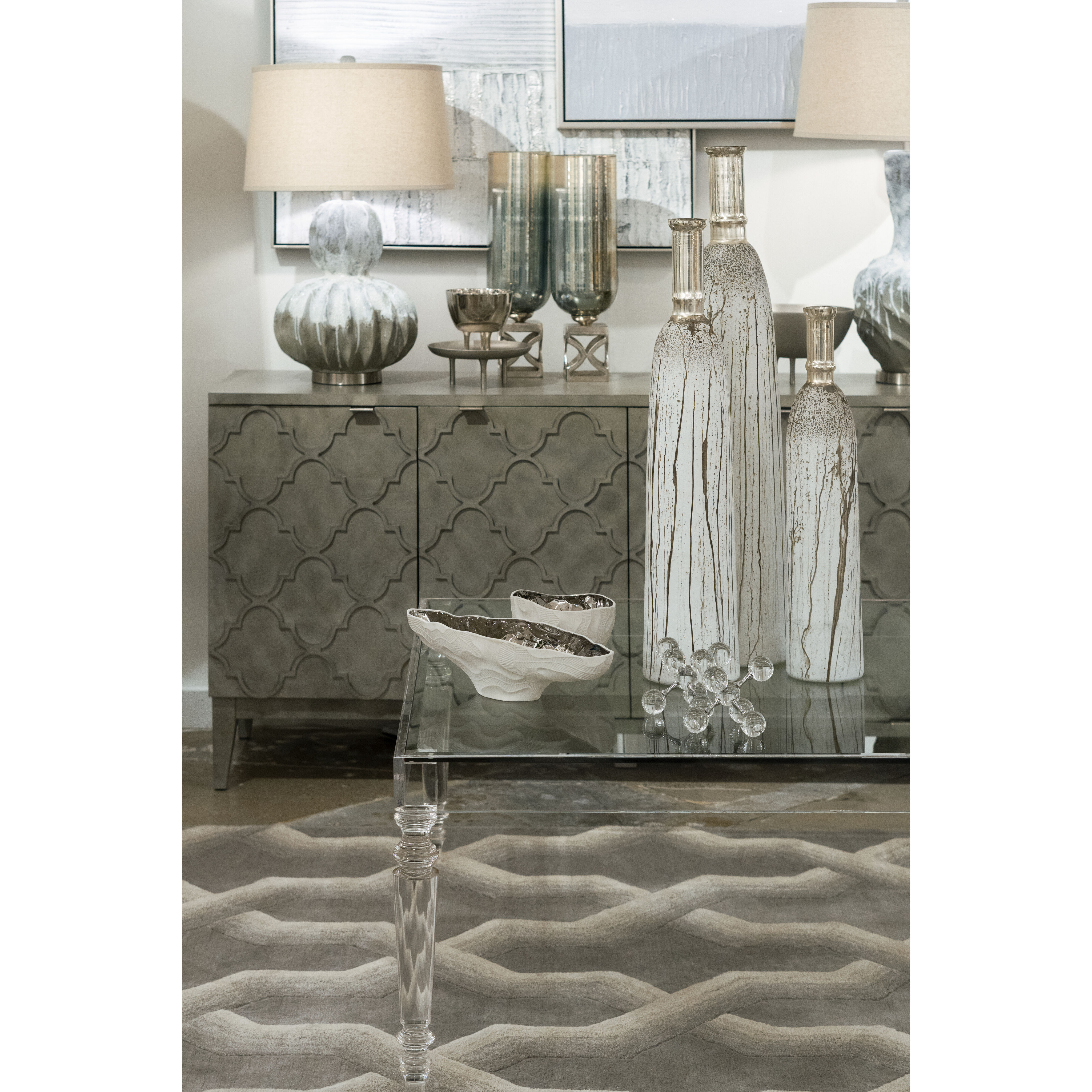 Jumble Jacks 5 X 5 inch Clear Bookends, Set of 2