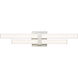 Zane LED 25 inch Brushed Nickel Vanity Wall Light