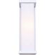 Ridley 1 Light 16 inch White Outdoor Wall Light