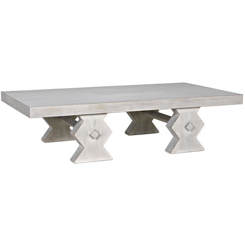 Suzu 70 X 38 inch White Wash Coffee Table