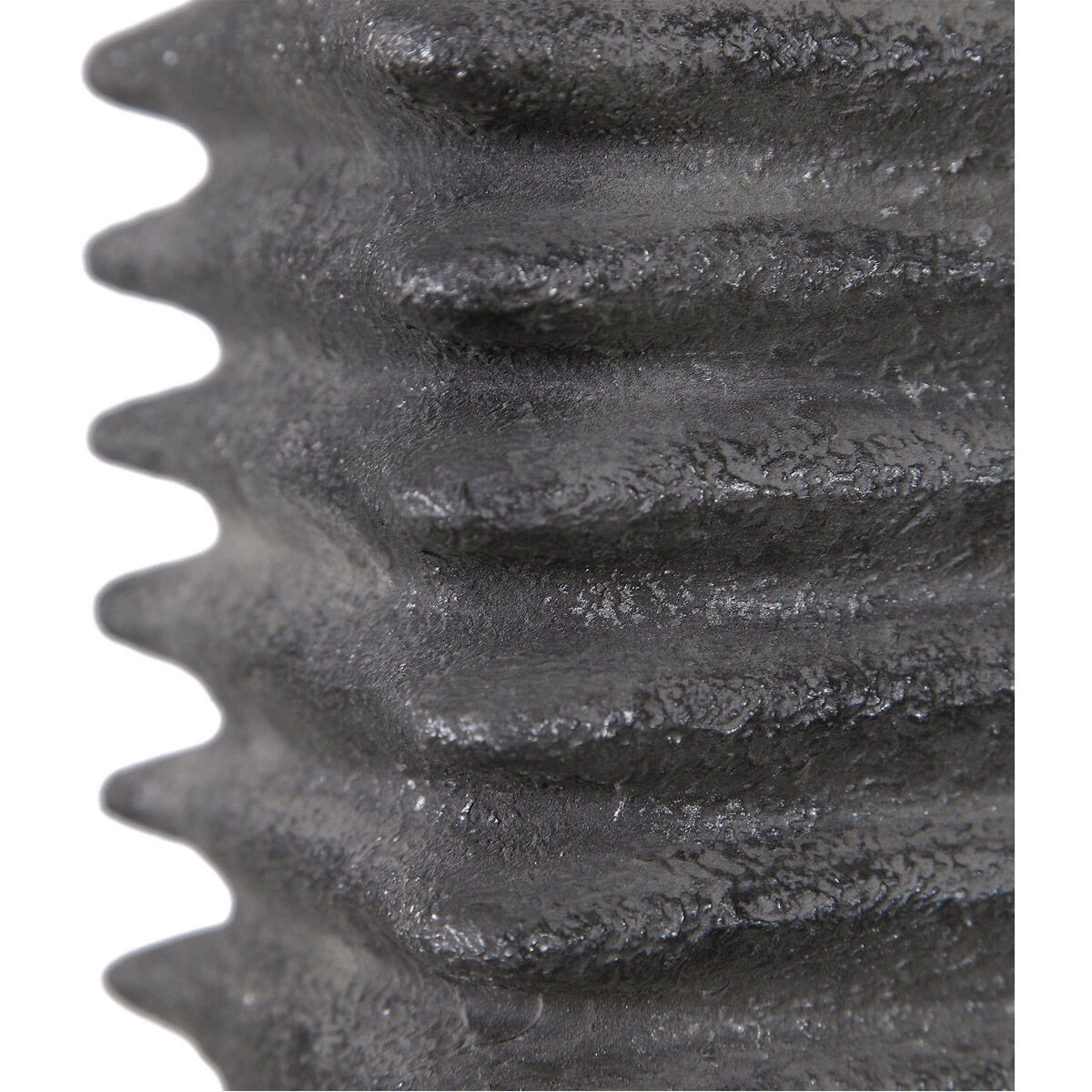 Sanderson 27 inch 150 watt Metallic Charcoal Glaze Table Lamp Portable Light