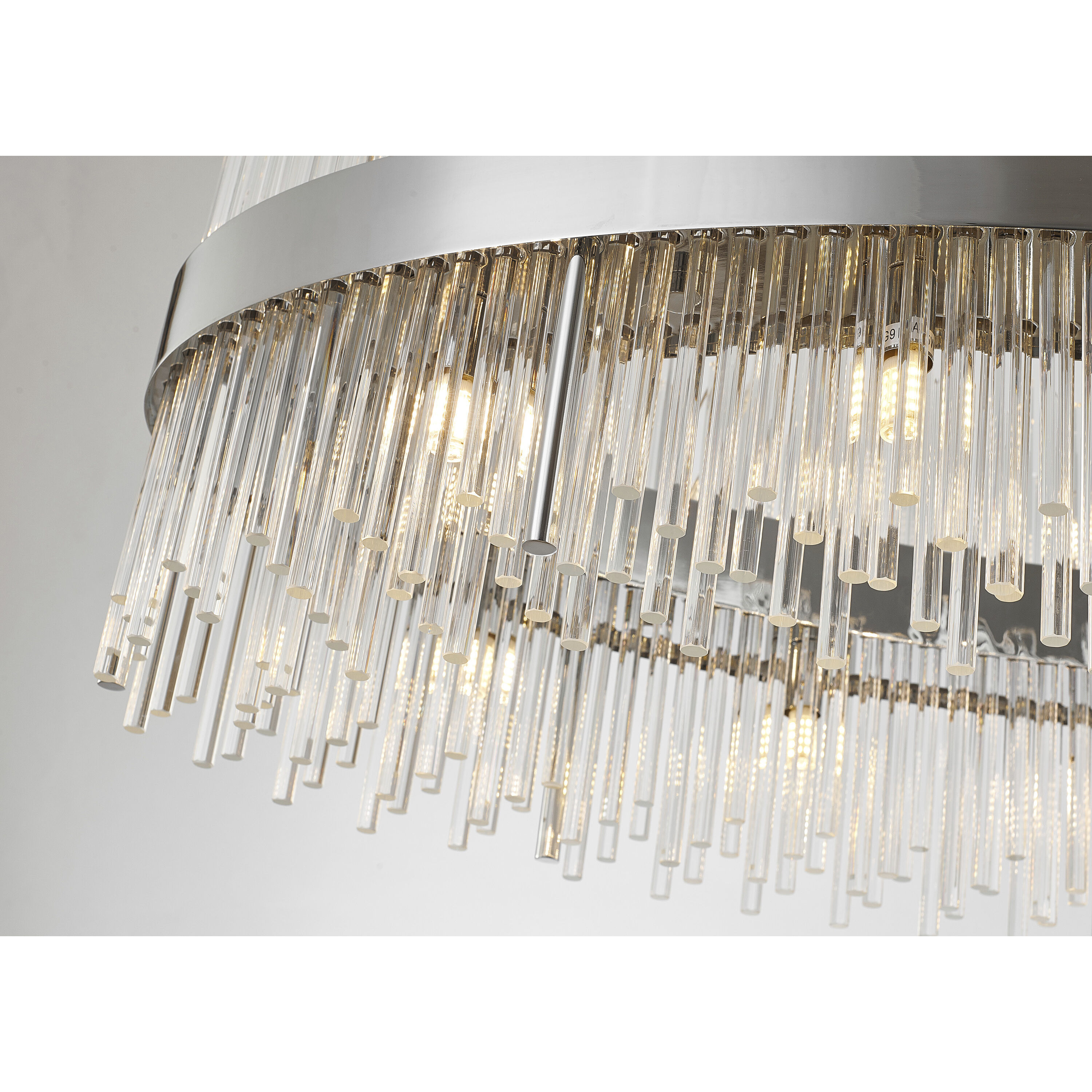 Canada 24 Light 20 inch Chrome Chandelier Ceiling Light