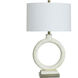 Cameron 30.5 inch 100.00 watt Speckled Cream Table Lamp Portable Light