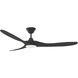 Maverick 60 inch Matte Black Ceiling Fan