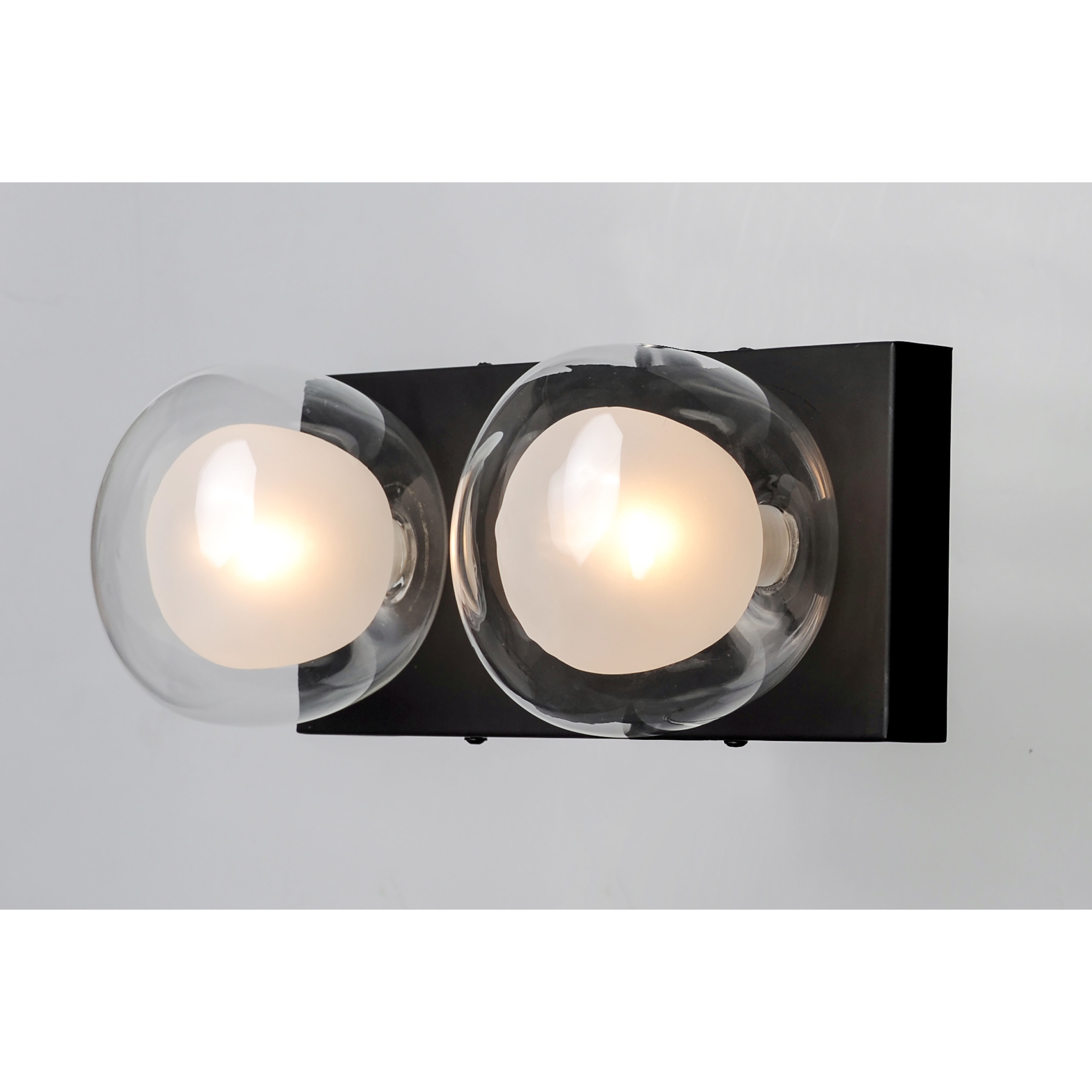 Pod LED 13.5 inch Black Bath Vanity Light Wall Light