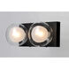 Pod LED 13.5 inch Black Bath Vanity Light Wall Light