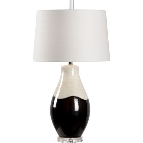 Wildwood 32 inch 100 watt Cream/Metallic Glaze Table Lamp Portable Light