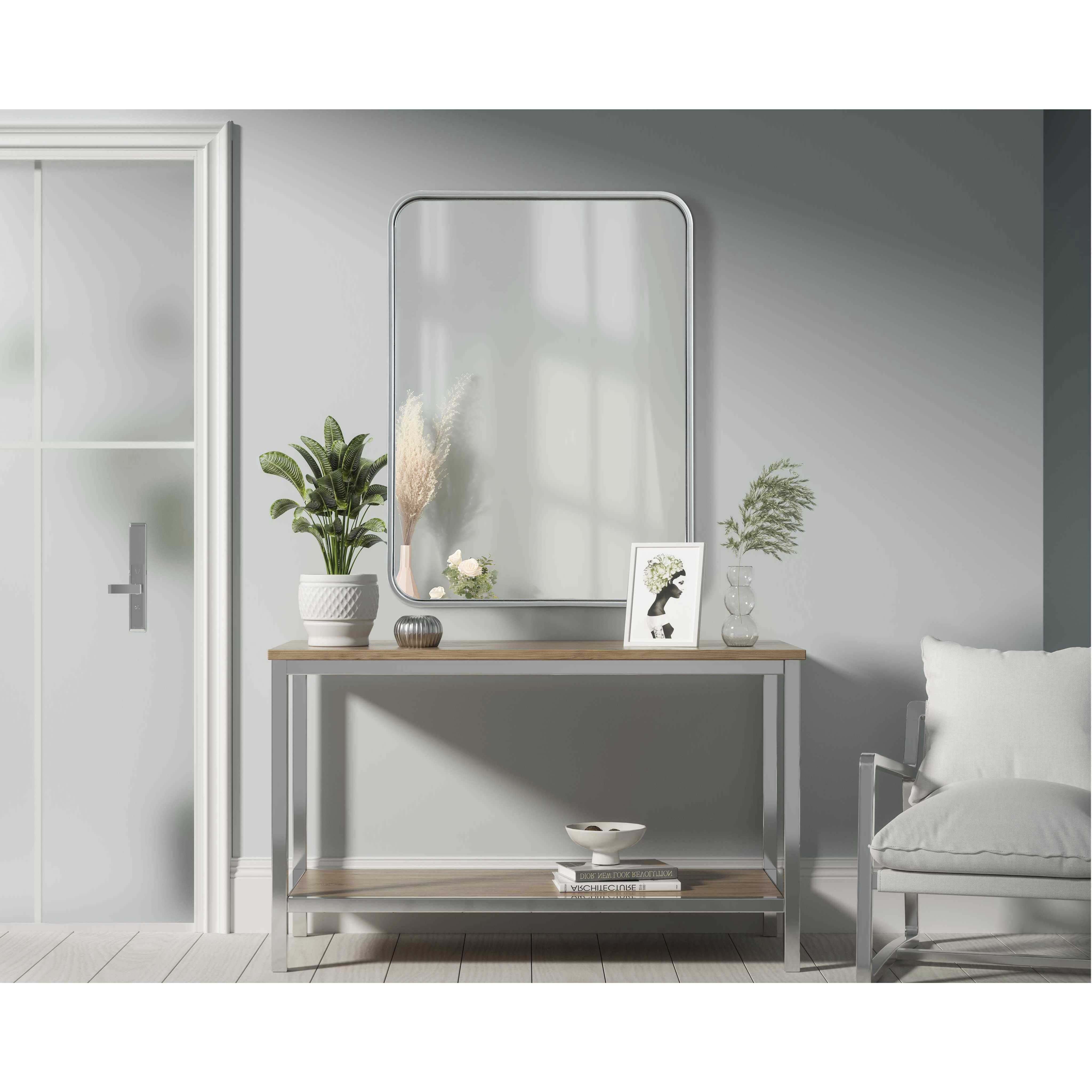 Remy 30 X 22 inch Silver Mirror