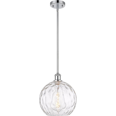 Ballston Athens Water Glass LED 10 inch Polished Chrome Mini Pendant Ceiling Light