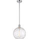 Ballston Athens Water Glass LED 10 inch Polished Chrome Mini Pendant Ceiling Light