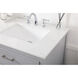 Sinclaire 72 X 22 X 34 inch Gray Vanity Sink Set