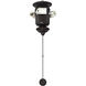 Fitters 3 Light Dark Bronze Fan Light