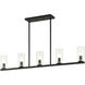 Westlock 5 Light 38 inch Matte Black Pendant Ceiling Light