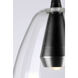 Sven LED 8 inch Polished Chrome and Silver Single Pendant Ceiling Light