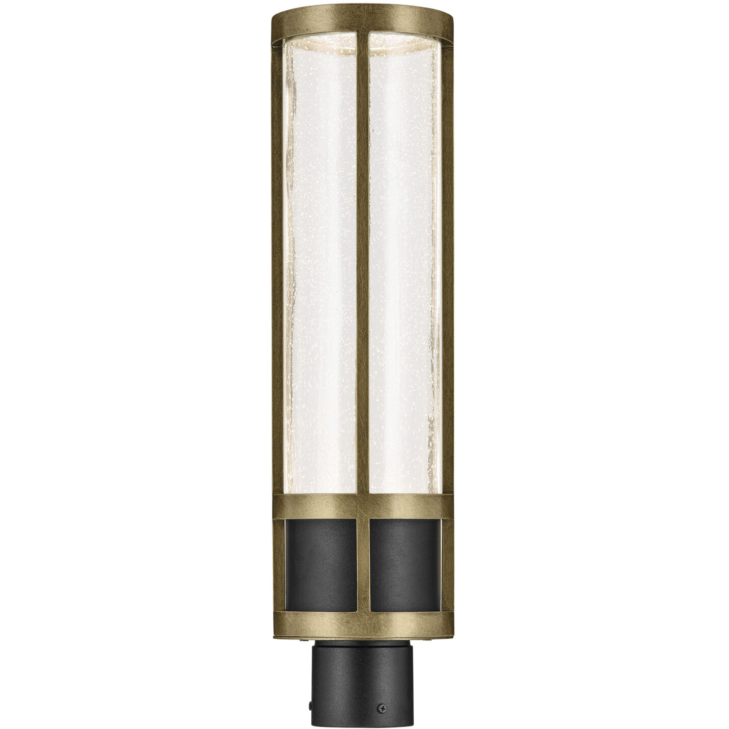 Camillo LED 22.5 inch Black Textured Outdoor Post Lantern