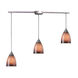 Perinton 3 Light 36 inch Satin Nickel Mini Pendant Ceiling Light
