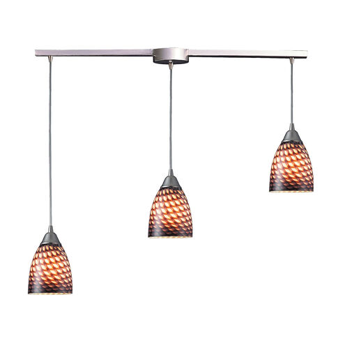 Perinton 3 Light 36 inch Satin Nickel Mini Pendant Ceiling Light