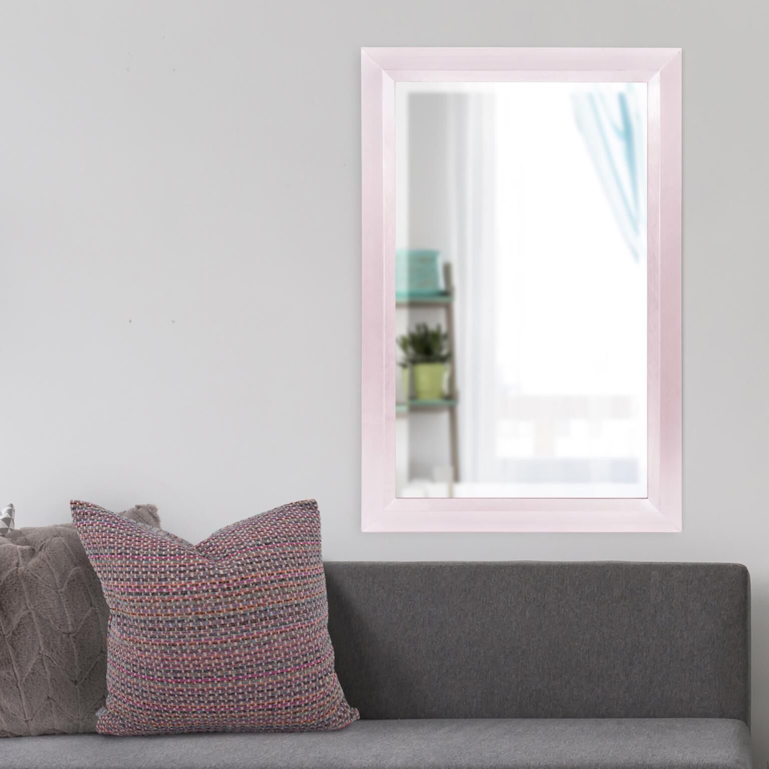 Avery 42 X 28 inch Lilac Mirror