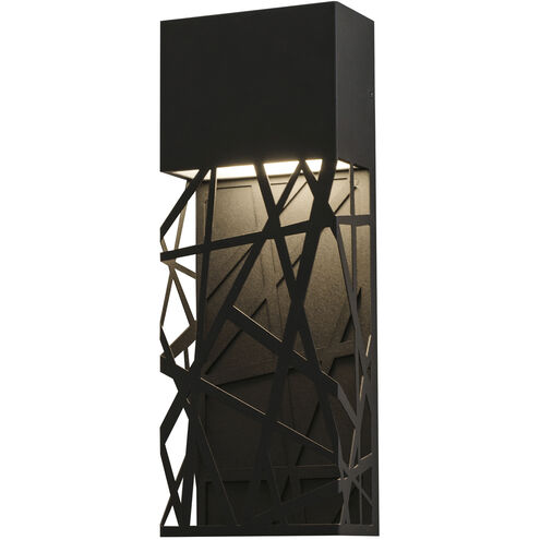Boon LED 3 inch Black Outdoor Sconce