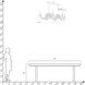 Kalama Linear Chandelier Ceiling Light