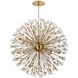 Vera 34 Light 50 inch Gold Pendant Ceiling Light