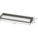 Hide-a-Lite V 120 LED 11.5 inch Antique Bronze LED Undercabinet Light, Progress LED