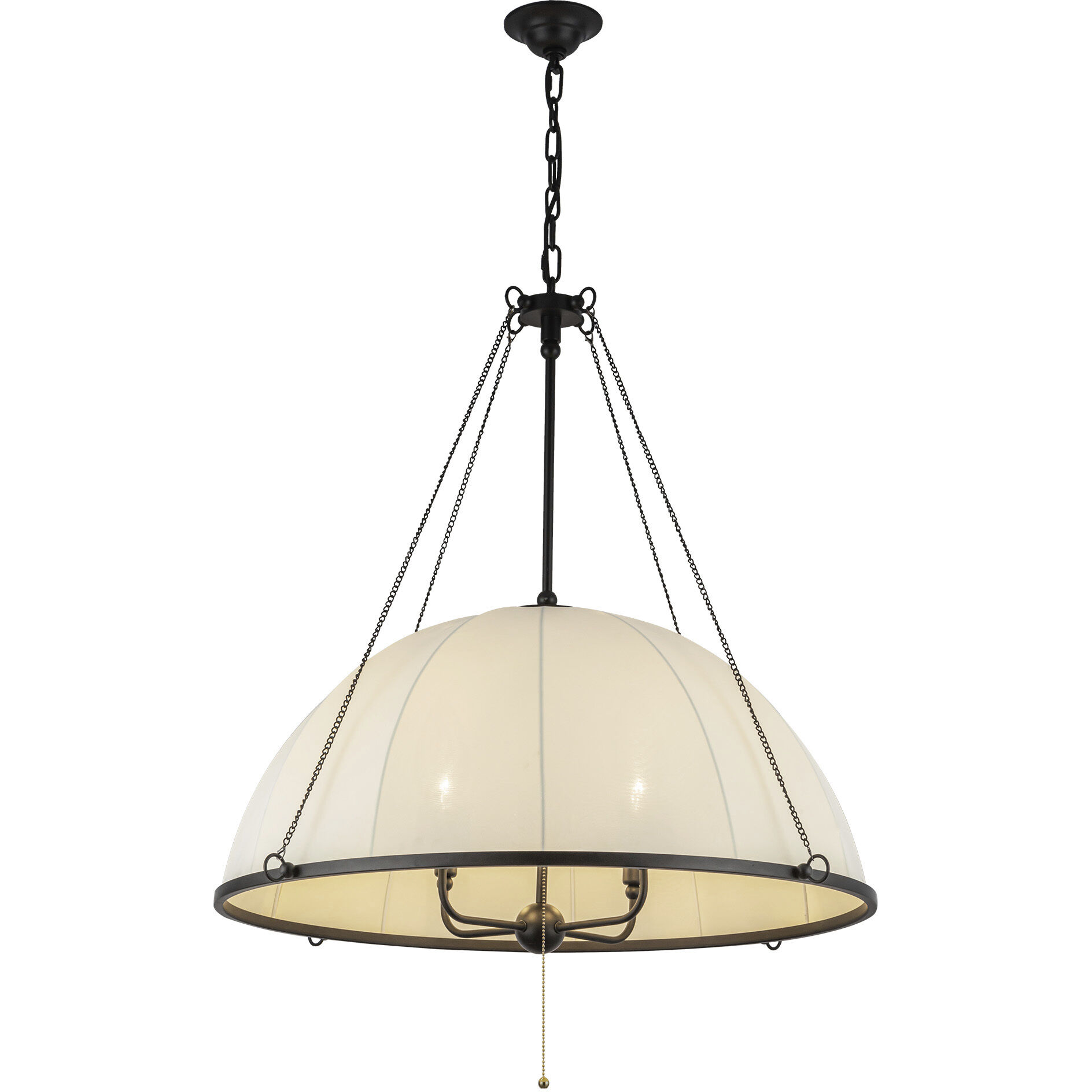 Alora Mood Crosby 4 Light 33 inch Matte Black Chandelier Ceiling Light