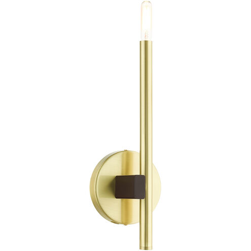 Denmark 1 Light 5 inch Satin Brass ADA ADA Single Sconce Wall Light