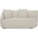 Fraser White Left Arm Facing Sofa