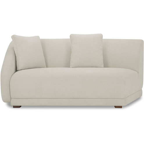 Fraser White Left Arm Facing Sofa