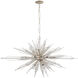 Orbital Linear Pendant Ceiling Light in Gold Dust, 20