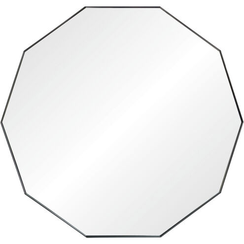 Christian 48 X 48 inch Matte Black Wall Mirror