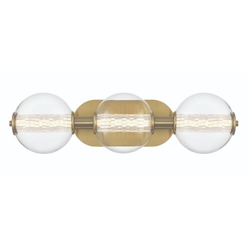Atomo LED 24.75 inch Gold Vanity Wall Sconce Wall Light