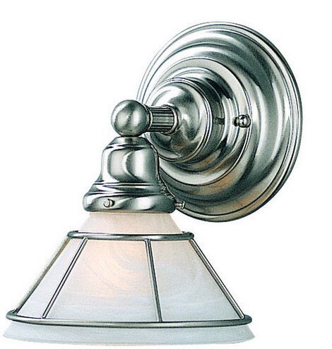 Craftsman 1 Light 7 inch Satin Nickel Wall Sconce Wall Light