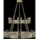 Mirage 24 Light 50 inch Gold Chandelier Ceiling Light