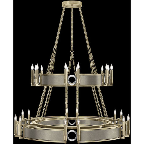 Mirage 24 Light 50 inch Gold Chandelier Ceiling Light