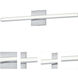 Alexander LED 23.75 inch Polished Chrome Linear Vanity Wall Light, Color Changing