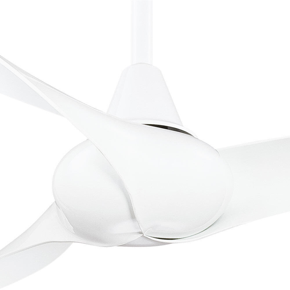 Wave 52 inch White Ceiling Fan
