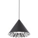 Primrose LED 8 inch Black Mini Pendant Ceiling Light, Beyond