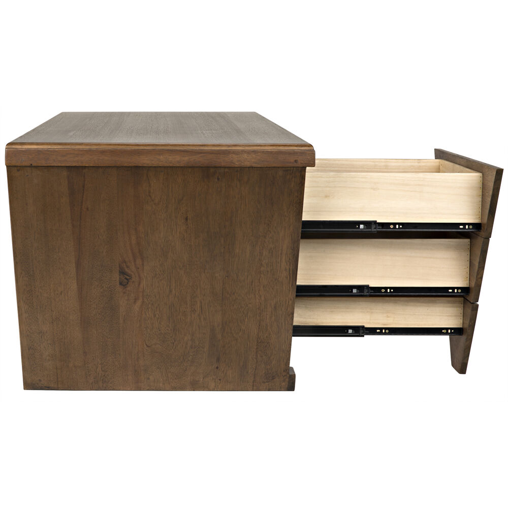 Tetramo 80 X 32 inch Dark Walnut Desk