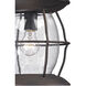 Village Lantern 1 Light 8 inch Weathered Charcoal Outdoor Pendant