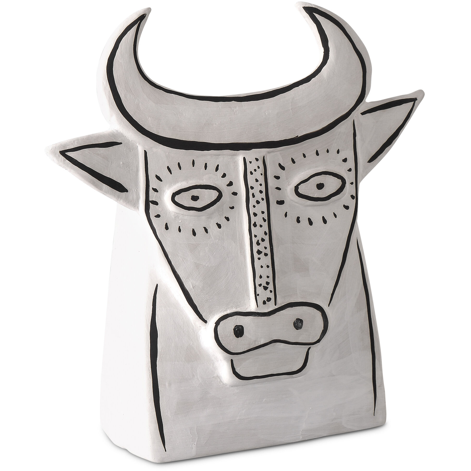 Thomas the Bull 12.5 X 11.5 inch Sculpture