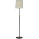 Thomas O'Brien Bryant 44.25 inch 4.6 watt Bronze and Hand-Rubbed Antique Brass Adjustable Cordless Floor Lamp Portable Light