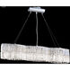 Bar Light 9 Light 5 inch Silver Crystal Chandelier Ceiling Light