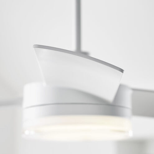 Cirque 56 inch Matte White Ceiling Fan