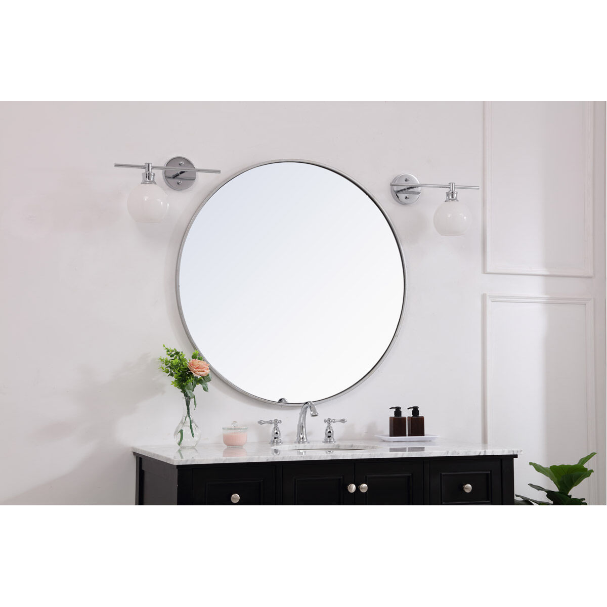 Collier 1 Light 14.7 inch Chrome Wall sconce Wall Light, Right