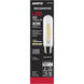 Lumos LED Medium Medium 8.00 watt 3000K LED Filament