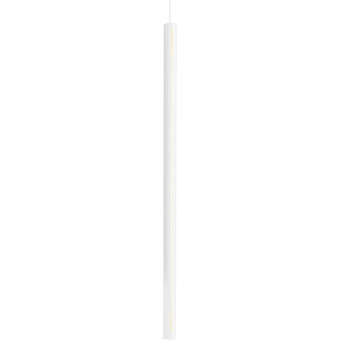 Cylindrical LED 2 inch White Pendant Ceiling Light